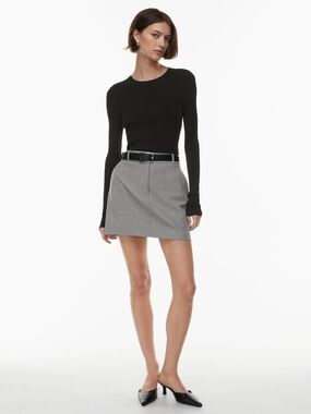 BABATON Chisel Skirt Gray